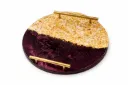 Bandeja decorativa Burdeo Oro.webp