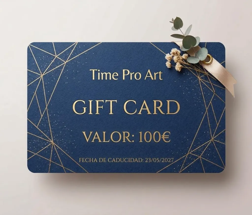 Tarjeta regalo Time Pro Art .webp