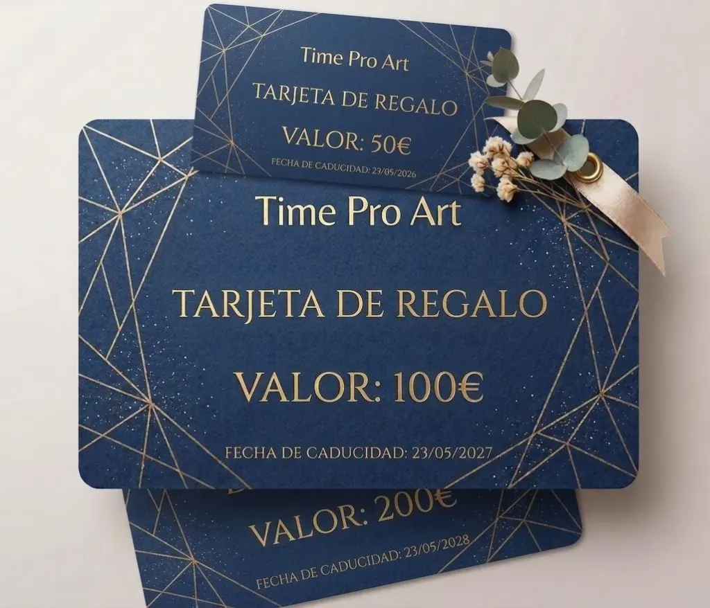 Tarjeta regalo Time Pro Art 1.webp