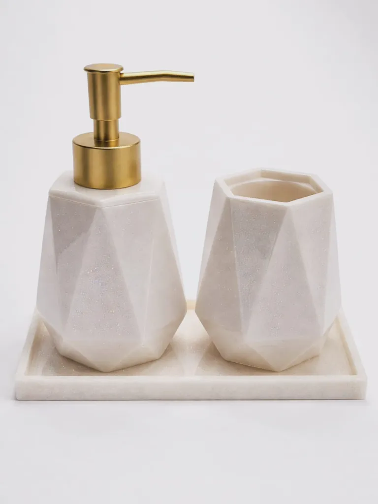 Dispensador de Jabón "Gold Edición" (Crema Perlado)