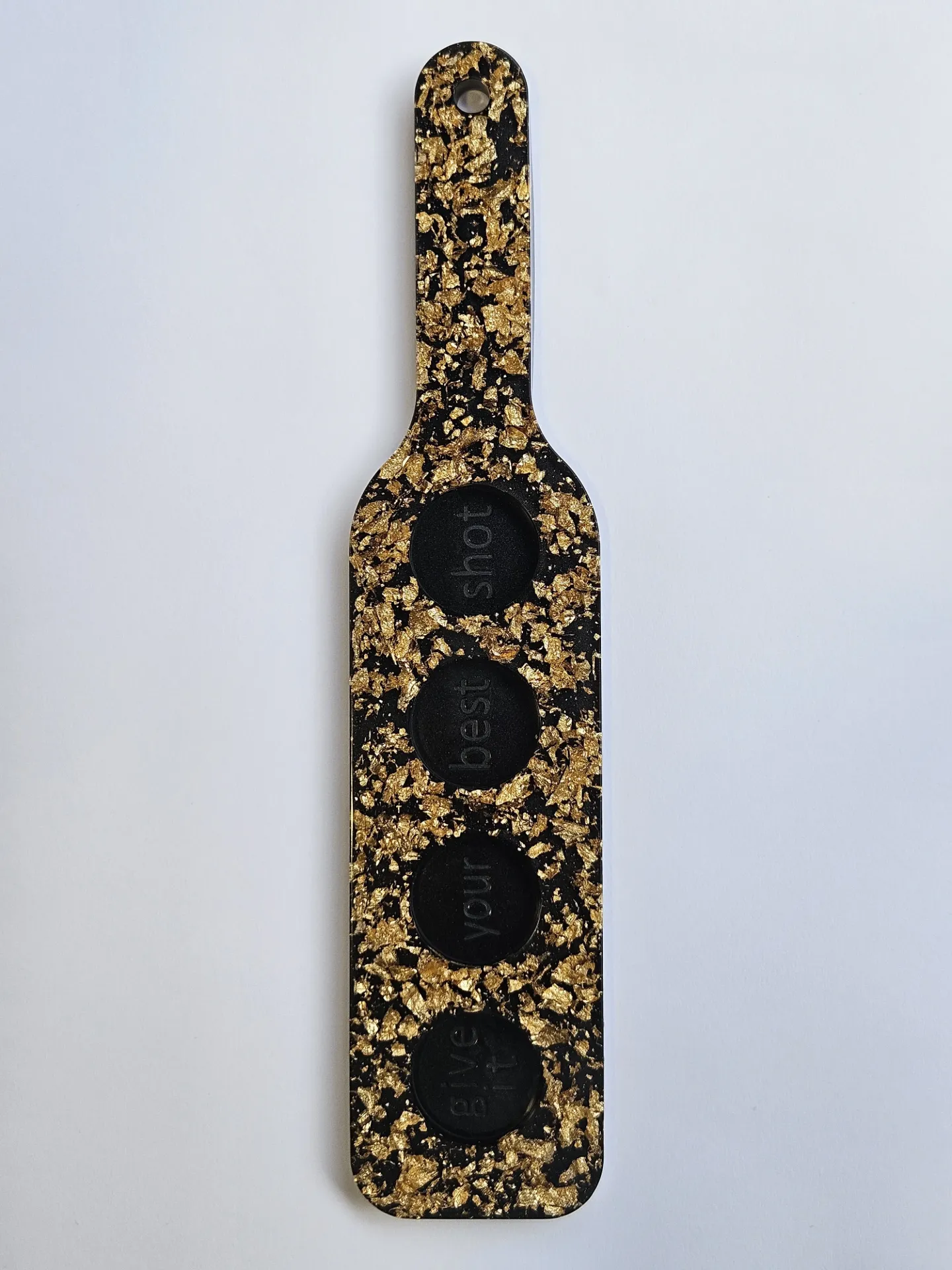 Soporte de Chupitos Gourmet "Gala & Party" (Negro Ébano)